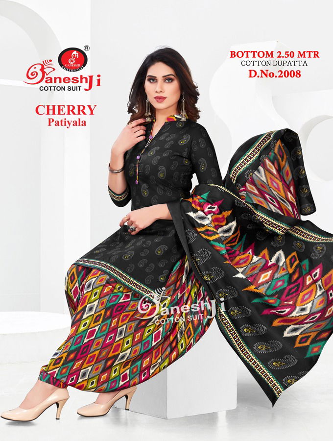 Ganeshji Cherry 2 Heavy Casual Wear Wholesale Dress Material Collection